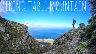 ⛰ HIKING TABLE MOUNTAIN - THE DIAGONAL ROUTE / PORCUPINE RAVINE - CAPE TOWN - JAN 2021 - 4K