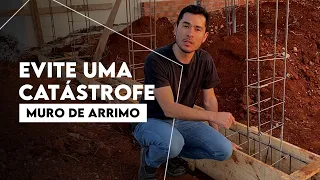 SEU VIZINHO PODE TE FERRAR!!!! [MURO DE ARRIMO]