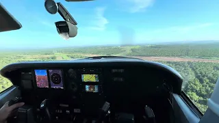 Cessna 210 - Pouso Cuiabá Bom Futuro SIAQ