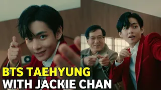 BTS Taehyung With Jackie Chan For Siminvest Ad Video 2024