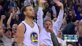 Stephen Curry 30 points  vs Memphis (Full Highlights) (02/11/15) CRAZY 3rd Quarter!