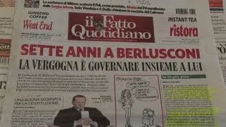 Berlusconi sentenced to jail after sex trial