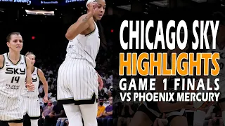 Chicago Sky Finals Game 1 Full Highlights Win vs Phoenix Mercury