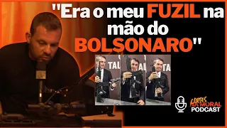 PEDRINHO SNIPER CONTA COMO SEU FUZIL FOI PARAR NA MÃO DE BOLSONARO