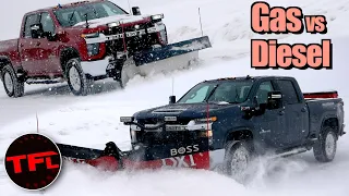 How Good is the New 2020 Chevy Silverado HD? We Plow a Mountain of Snow to Find Out!