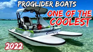 HyperGlider MINI CAT/ Coolest boat @ 2022 Fort Lauderdale Boat Show
