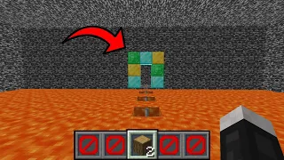 Can you Beat this HARDEST Minecraft Nether Escape Room with 2 Wood Logs !?