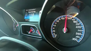 Ford Focus RS MK3 | 0 - 140km/h ACCELERATION