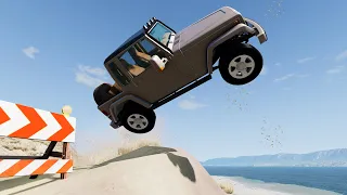 Cliff Drop Crashes #5  BeamNG Drive