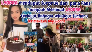 SURPRISE ULANG TAHUN DARI PARA FANS UNTUK LYODRA GINTING ❗ THANK YOU MYLYODRA 😍