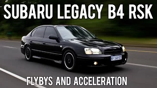 Subaru Legacy B4 RSK - Flybys And Acceleration