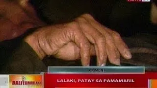 BT: Lalaki sa Tondo, Manila, patay sa pamamaril