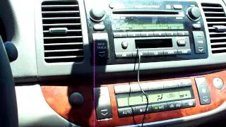 2004 Camry XLE V6 Interior Tour and Sound System by JBL