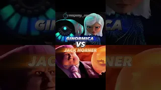 Jack Horner vs Ginormica /Dreamwork Elimination wheel pt5 #edit #shorts #dreamworks #meme