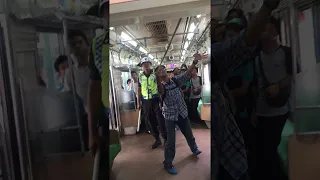 Brave Passenger Removes a Snake from Public Train || ViralHog