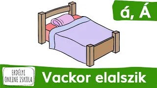 Az Á betű. Kormos István: Vackor elalszik 🛏️