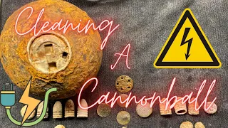 Disarming and Cleaning a LIVE Cannonball!!  CAUTION!! CIVIL WAR Projectile!!  DANGER!