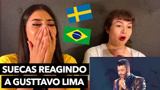 GRINGAS REAGINDO A NA HORA DE AMAR GUSTTAVO LIMA + COISAS EU NÃO GOSTO DO BRASIL (ENGRAÇADO)