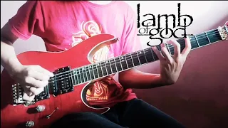 LAMB OF GOD - RESURRECTION MAN (GUITAR COVER) One Take
