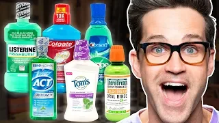 What's The Best Mouth Wash? Taste Test