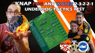 UNDERDOG TACTICS TEST IN 3 DIVISIONS | LOW LEAGUE PROMOTION | KNAP | FM20 TACTICS | FOOTBALL MANAGER