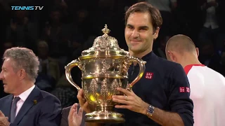 Federer Wins Career Title No.99 | Basel 2018 Final Highlights