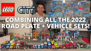 LEGO City 2022: Combining all the new Road Plate Sets and Vehicles!