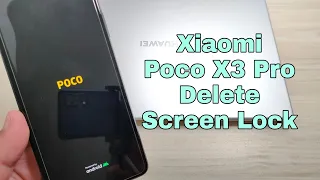 Factory reset Xiaomi Poco X3 Pro (M2102J20SG). Delete pin, pattern, password lock.