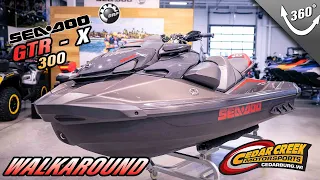 Walkaround | 2024 Sea-Doo GTR™-X 300 Tech, BRP Premium Audio, iBR