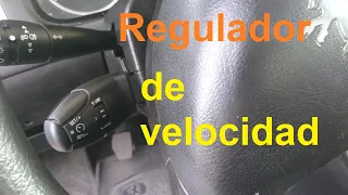 Instalación del control de velocidad/crucero. Peugeot, citroen