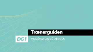 DGI Gymnastik - Araberspring på airtrack - Gymnastikmøllen