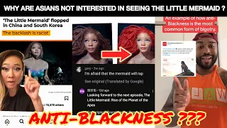 THE LITTLE MERMAID flops in ASIA and HALLE BAILEY receives RAY-C!ST backlash.. Again 👉🏾👉🏾