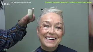 I don't want to look old, do my hair and make me look younger! T.K.S. tutorial video