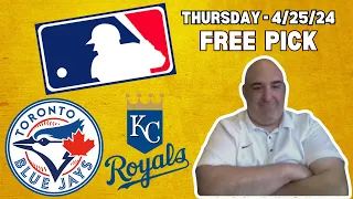 Blue Jays at Royals - MLB Game Thursday April 25th | Picks And Parlays #mlbb