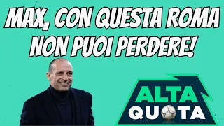 #ROMAJUVE, #ALLEGRI se perde rischia tutto!