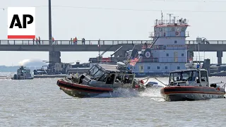 Texas barge collision may have spilled up to 2,000 gallons of oil, Coast Guard says