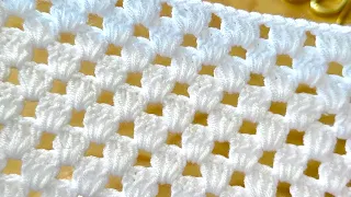 NEW Design!🎀😊 Easy Crochet For Beginners / How to Crochet Baby Blanket /Cardigan, Tunic, Shawl