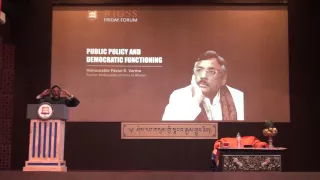 3rd Friday Forum Lecture by Ambassador Pavan K. Varma