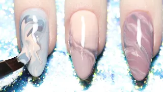 3 Easy Gel Polish MARBLE Ideas! 💅