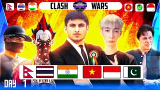 NG INTERNATIONAL CLASH WAR DAY-1 FT- CLASSY, RUOK, SMOOTH, || #nonstopgaminglive    - FREE FIRE LIVE