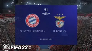 FIFA 22 - BAYERN MUNICH VS BENFICA | UEFA Champions League | Group Stage