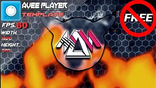 [Avee player template] Glasses Template + Flame effect