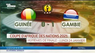 Le Journal Afrique du lundi 24 janvier 2022 sur TV5MONDE