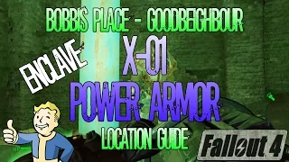 Fallout 4 | Rare X-01 Power Suit Location Guide | Bobbi's Place | Goodneighbour