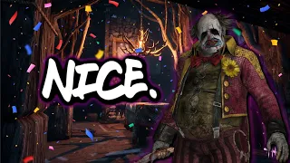 CLOWNING SO GOOD SURVIVORS ARE COMPLIMENTING ME | Dead By Daylight