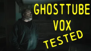 Trying the new GhostTube VOX ghost hunting app