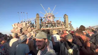 MONOLINK AT MAYAN WARRIOR BURNING MAN 2022 PART1 - 2 sep 2022 . 6:38pm