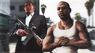 Великая Рэп Битва - Grand Theft Auto V Vs. Grand Theft Auto: San Andreas