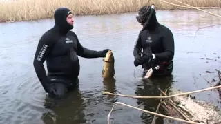 Весенняя подводная охота в дельте Волги