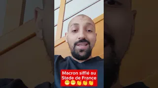 Macron sifflé au Stade de France